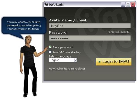 imvu account login